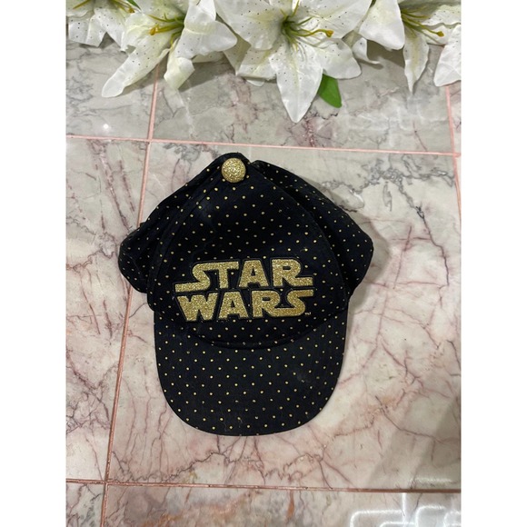 Disney Accessories - Star Wars Glitter gold hat